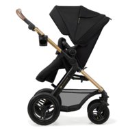 KINDERKRAFT universālie ratiņi MOOV 2 AIR 3in1, pure black, KSMOOV02BLK0000