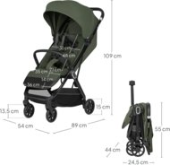 LIONELO ratiņi BESS, Green forest