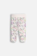 COCCODRILLO leggingi HAPPY PUPPY GIRL NEWBORN, krēmveida, cm