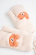 COCCODRILLO cimdi ACCESSORIES WINTER BOY, krēmveida, ZC5360103AWB-002-S, S cm