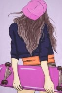 COCCODRILLO t-krekls EVERYDAY GIRL A, violeta, ZC5143224VGA-016-134, 134 cm