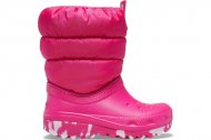 CROCS sniega zābaki, rozā, 32 izmērs, 207684-6X0