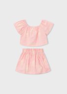 MAYORAL t-krekls ar īsam piedurknēm + svārki, blossom, 3.947-59, cm