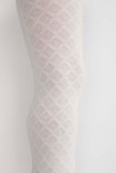COCCODRILLO zeķubikses TIGHT COTTON COLORFUL, balts, cm
