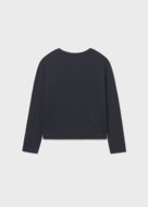 MAYORAL krekls ar garām piedurknēm, black, 7.007-30