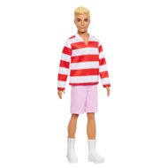 Ken Fashionistas lelle - Sarkanbalstrīpotais tērps, HYV01