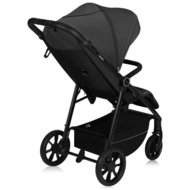 LIONELO ratiņi MIRA, Black onyx