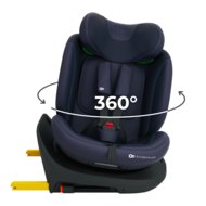 KINDERKRAFT autokrēsls I-GROW 2 PLUS, 40-150 cm., Navy, KCIGRO02NAVPL00