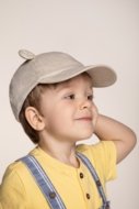 BROEL cepure ar nagu SYLAS, linen, WB3364201BLB-002
