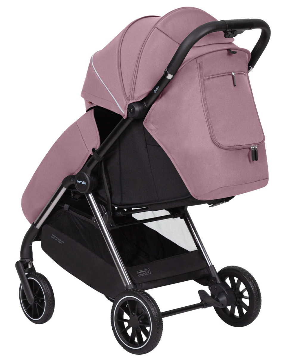 CARRELLO ratiņi DELTA, Rose Pink, CRL-5517