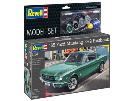 REVELL auto modelis 1965 Ford Mustang 2+2 Fastback, 67065 