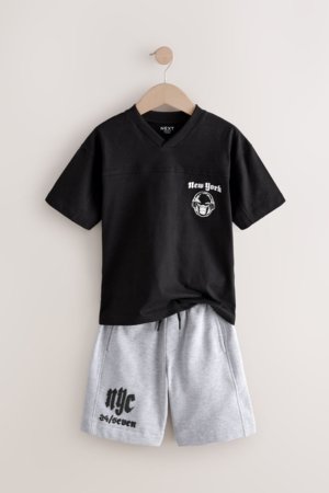 NEXT t-krekls ar īsām piedurknēm un šorti, E45729, 152