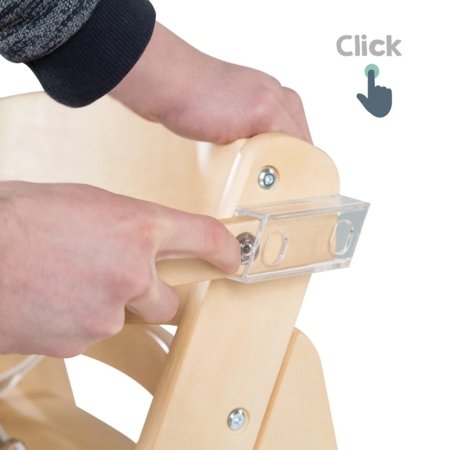 ROBA barošanas krēsliņš SIT UP FUN, Wood natural, 7569 