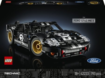 42223 LEGO® Technic 1966 Ford GT40 MKII sacīkšu auto 