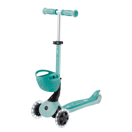 GLOBBER skrejritenis Go Up Baby Light 360, 3in1, piparmētra, 844-206 