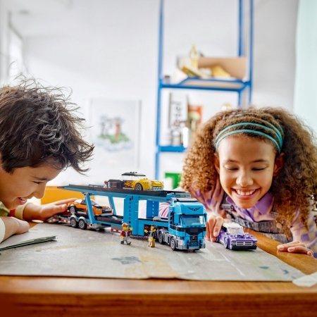 60408 LEGO® City Big Vehicles Autopārvadātājs ar sporta auto 