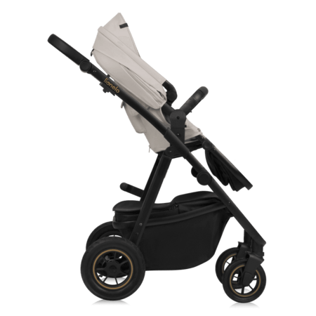 LIONELO universālie ratiņi AMBER PLUS 2in1, Beige sand, LO-AMBER PLUS 