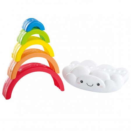 PLAYGO INFANT &TODDLER Izglītojošā rotaļlieta Rainbow Stackers, 2356 2356