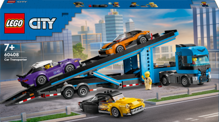 60408 LEGO® City Big Vehicles Autopārvadātājs ar sporta auto 