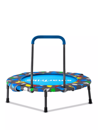 SmarTrike batuts ar rokturi un bumbām, balls, zils, 9200000 