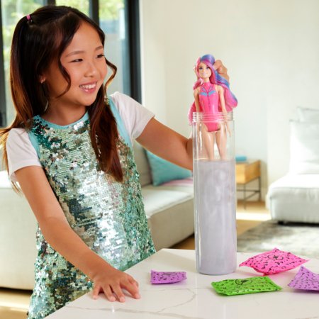 BARBIE Color Reveal disko zvaigznes sērijas lelles, JCP01 