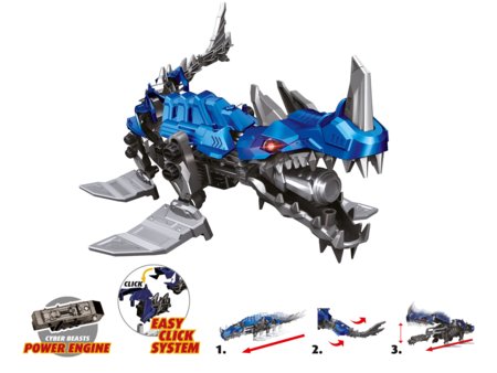 REVELL konstruktors HydroFang: CyberBeasts, 07851 