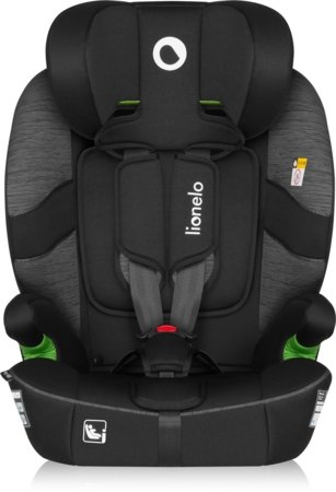 LIONELO autokrēsls BILLY I-SIZE, Black grey, 76-150 cm. 