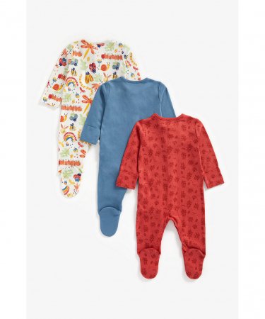 MOTHERCARE zīdaiņu kombinezons, 3 gab., ZA015 545544