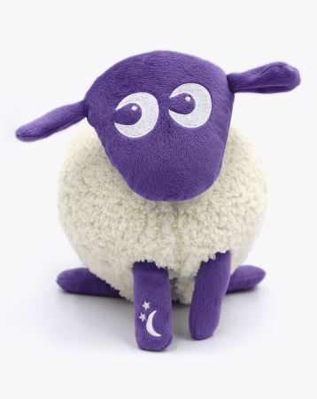 SWEET DREAMERS māneklītis miegam ar trokšņu sensoru un gaismu Deluxe Purple 5060216820217