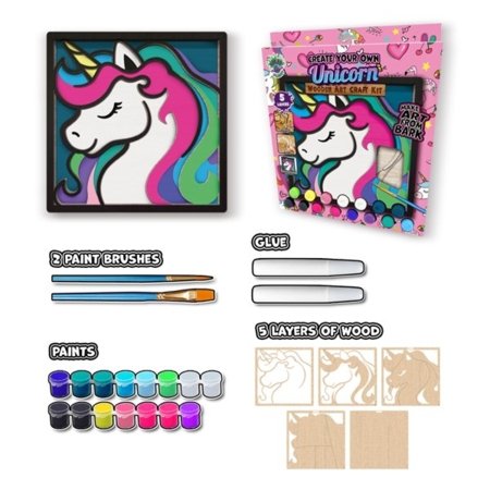 SPLAT PLANET 3D koka radošais komplekts Unicorn, SP48288 