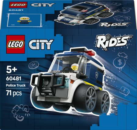 60481 LEGO® City Braucamie – Policijas kravas auto 