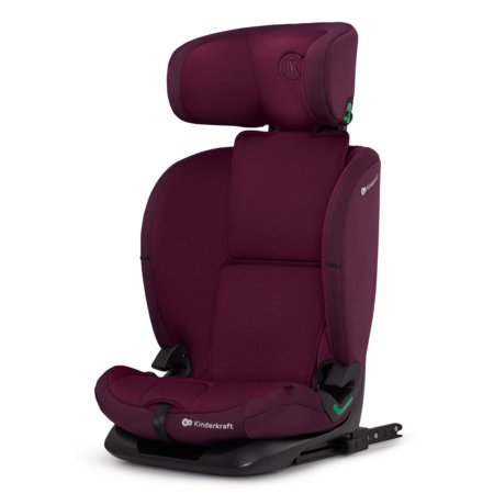 KINDERKRAFT autokrēsls ONETO3 i-Size, 76–150 cm, ar ISOFIX sistēmu, cherry pearl 