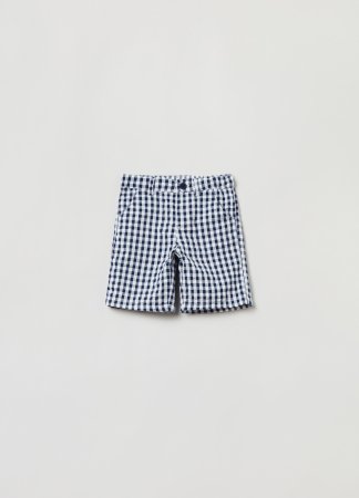 OVS BOY 9-36M TROUSER SH. 1L 30-36 WHITE/BLUE 001767655 001767655