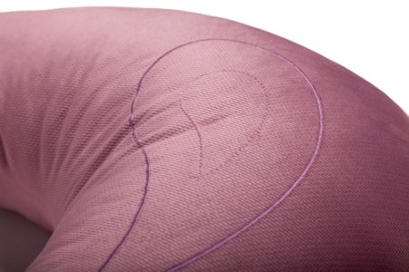 YOONCO BIRDS daudzfunkcionāls spilvens VELVET, 45x40x20 cm, Y7018 Y7018