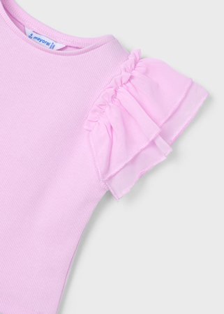 MAYORAL krekls ar īsām piedurknēm, mauve, 3013-25, 128 cm 