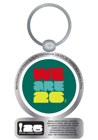 FIFA World Cup rotējošs, grozāms atslēgu piekariņš - Infinity, FI11269 