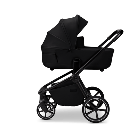 MOON universālie ratiņi RESEA 2.0, 2in1, Black, 64940900-933 