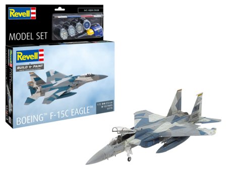 REVELL lidmašīnas modeļa komplekts Boeing F-15C Eagle, 63778 