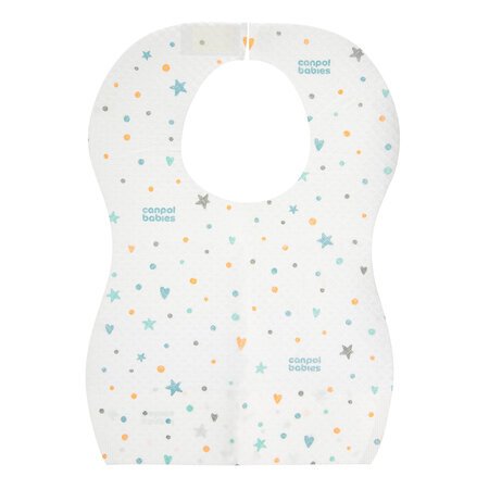 CANPOL BABIES ūdensizturīgi vienreizlietojami priekšautiņi ar kabatām, 10 gab., 1/800 