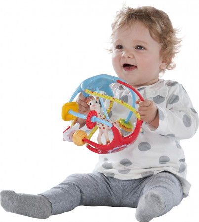 VULLI Sophie la girafe rotaļlieta 6m+ Twistin'ball 230788F 230788F