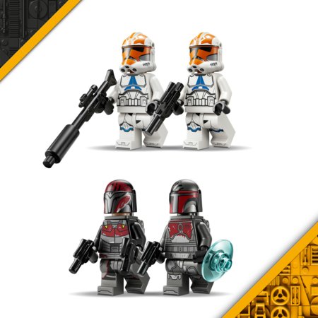 75449 LEGO® Star Wars™ Planētas Mandalore aplenkuma kaujas paka 