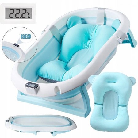 PRIMABOBO Premium saliekamā vanna, zila, 79 cm, HB_ws_B HB_ws_B