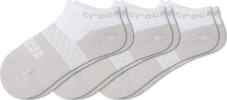 CROCS zeķes, balti, 207799-100 S izmērs 