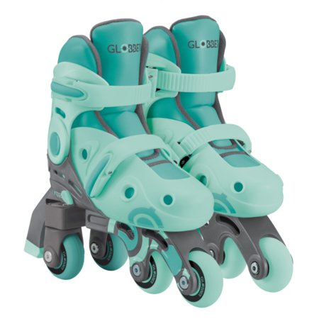 GLOBBER skrituļslidas Learning Skates 2 in 1, izmērs 30–33, piparmētru krāsas, 783-206 