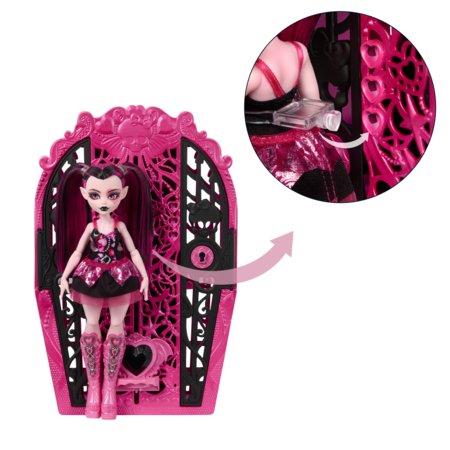 MONSTER HIGH Spocīgie noslēpumi monstru mistērija Drakulaura, HXH84 
