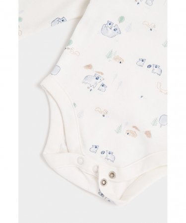 MOTHERCARE bodijs ar garām piedurknēm + kombinezons, CB763 606352