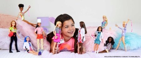 BARBIE lelle - mana profesija assort., DVF50 