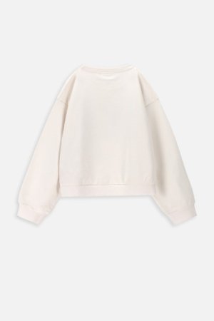 COCCODRILLO džemperis MAXI MINI GIRL KIDS, ecru,  ZC3132103MGK-003 ZC3132103MGK-003-110