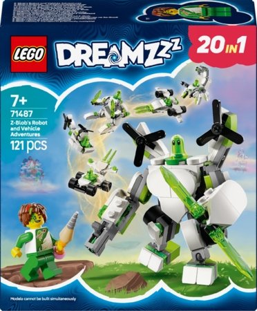 71487 LEGO® DREAMZzz™ Z-Blob robotu un transportlīdzekļu piedzīvojumi 