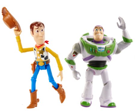 TOY STORY figūriņu komplekts Buzz Lightyear un Woody, HWR88 